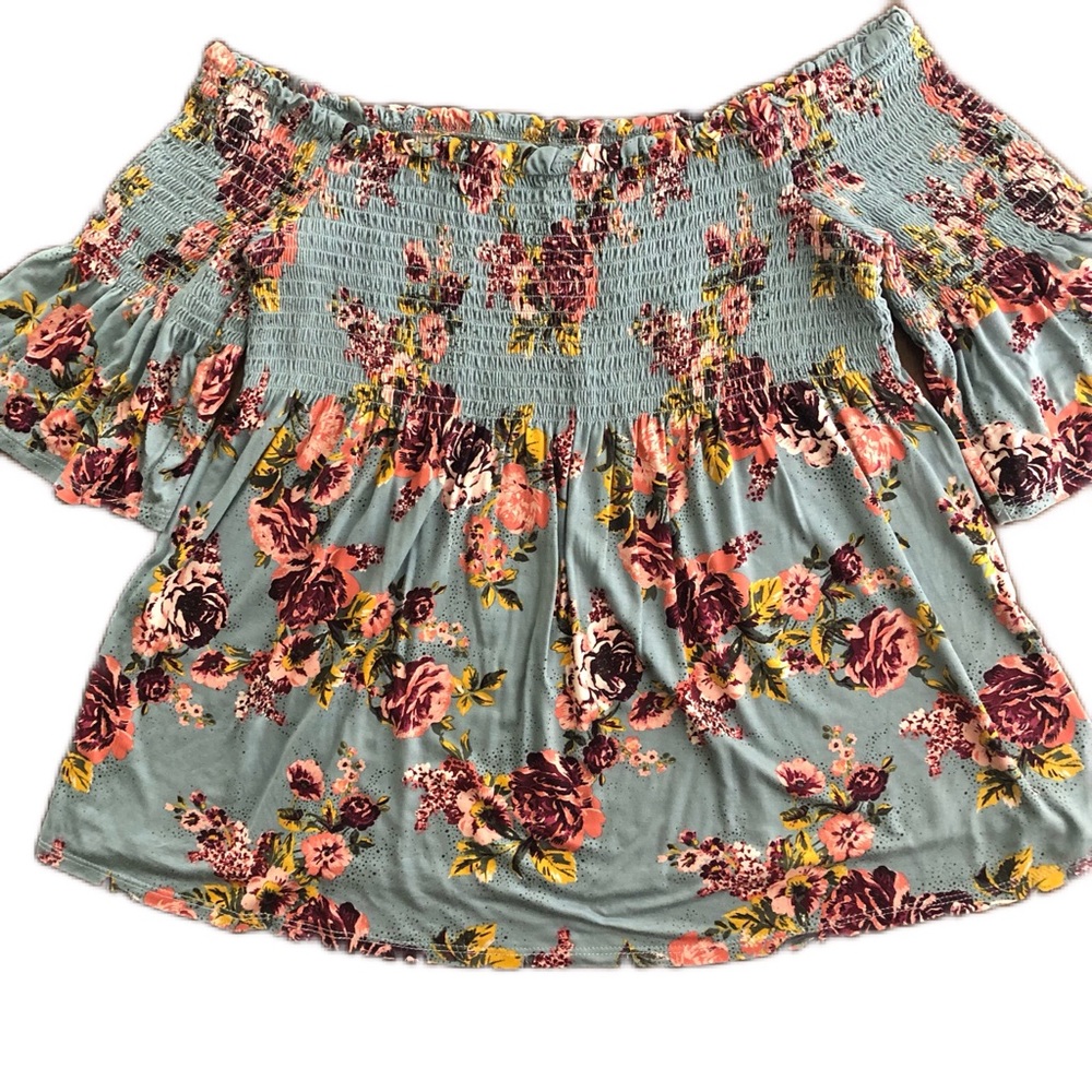 🌟3/$20 Xhilaration | Floral womens top NWOT